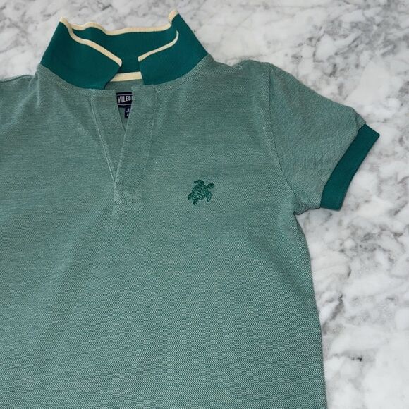VILEBREQUIN BOYS COTTON PIQUE POLO SHIRT 8ANS - Picture 6 of 10